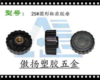 25#圆形粗齿胶母